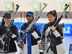 新西兰射击选手米勒斩获男子步枪冠军 新西兰射击选手米勒斩获男子步枪冠军