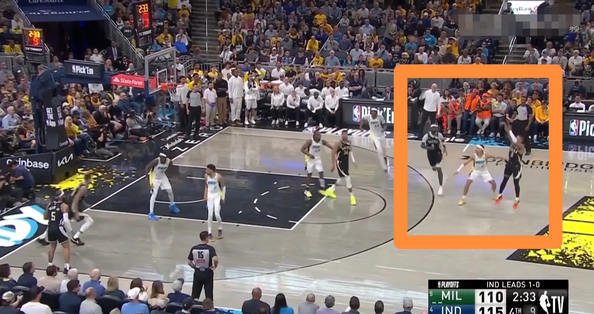 NBA季后赛雄鹿战胜猛龙