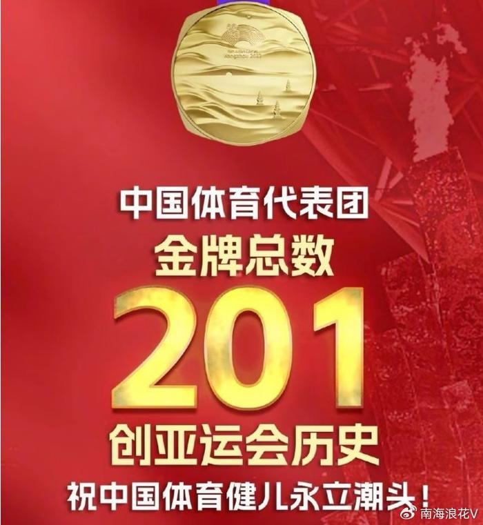 中国运动员在2022年亚运会上获得金牌的数量创历史新高 中国运动员在2022年亚运会上获得金牌的数量创历史新高