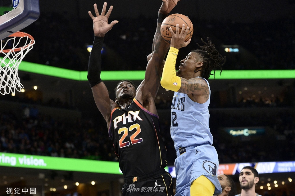 灰熊主场大胜快船，莫兰特贡献33分