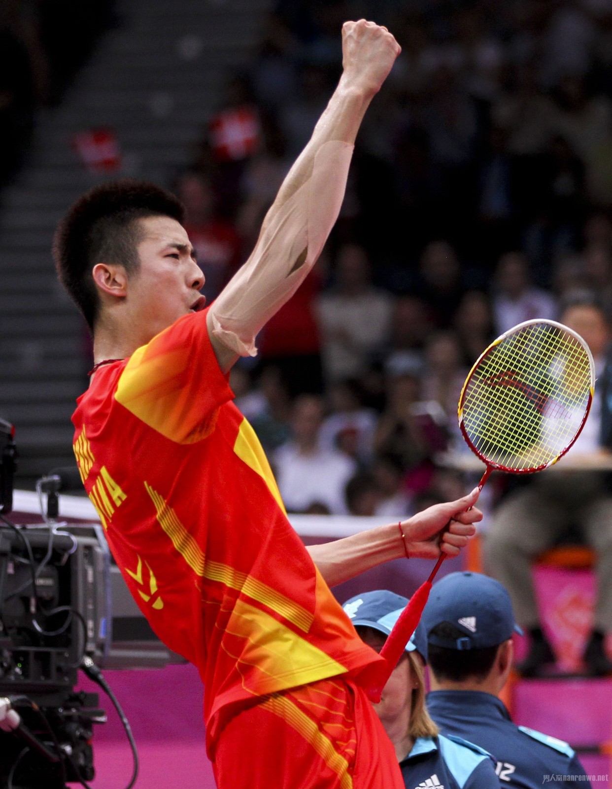 印尼羽毛球队绝地反击韩国羽毛球队，谌龙高光表现的简单介绍